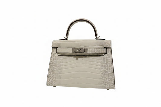 KYLIE « CROCO BLANC »