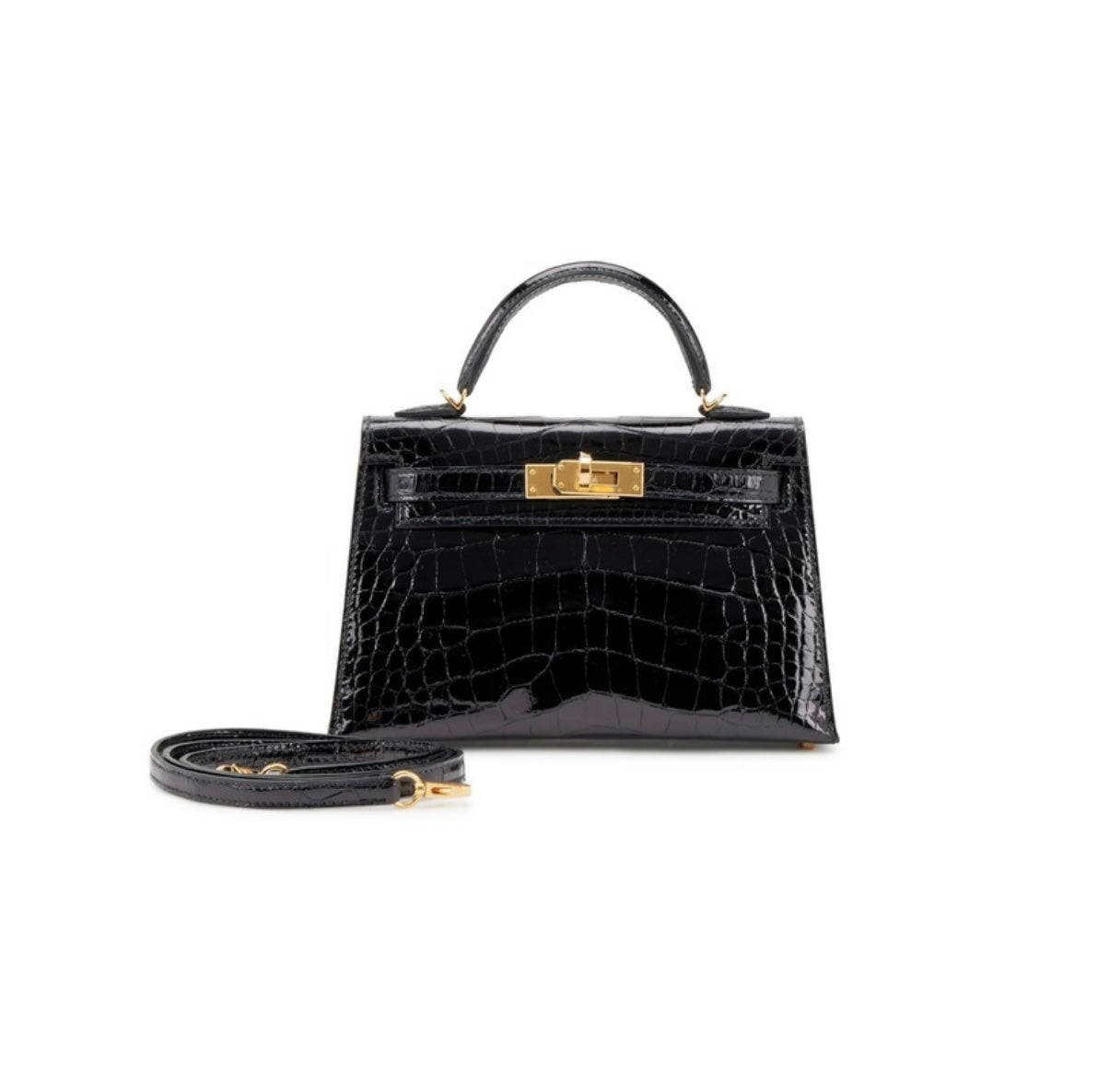 KYLIE « CROCO NOIR »