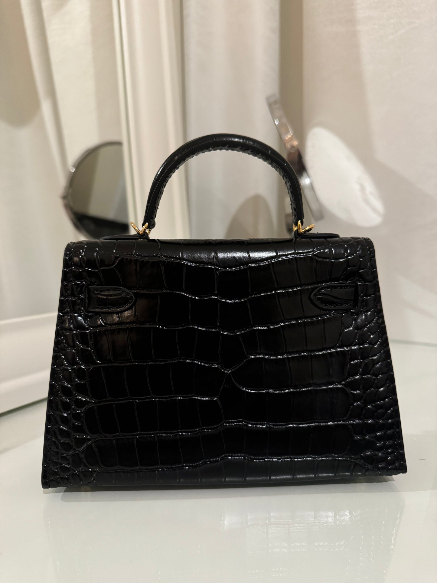 KYLIE « CROCO NOIR »